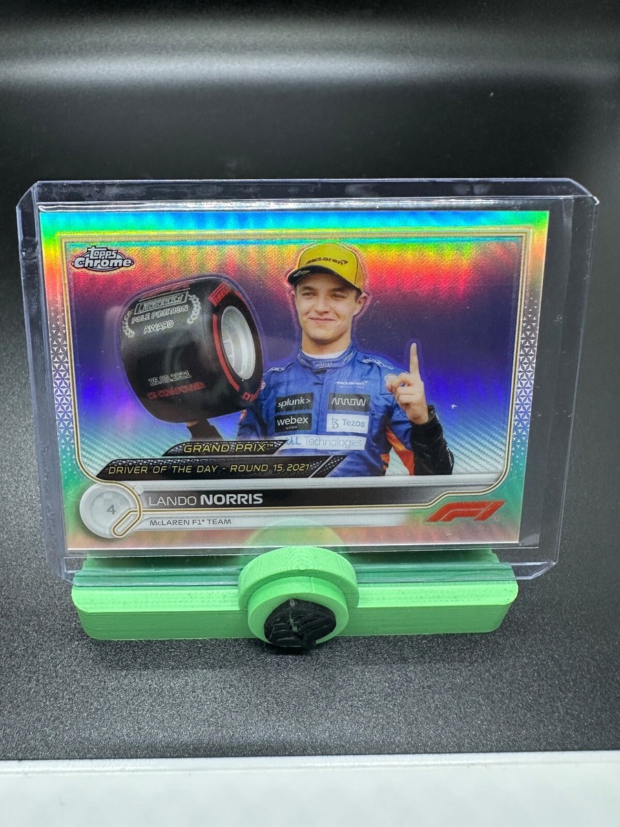 2022 Topps Formula 1 - LANDO NORRIS Silver Refractor #186 McLaren
