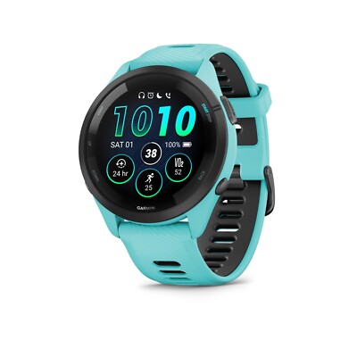 Garmin Forerunner 265　中古Egi Pratama Garmin Forerunner 265 & 265s GPS Running Watch (Certfied