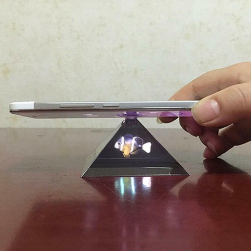 3D Holographic Hologram Display Pyramid Projector Video 2022 Tab U3U2 Phone P7X9 - Zdjęcie 6 z 12