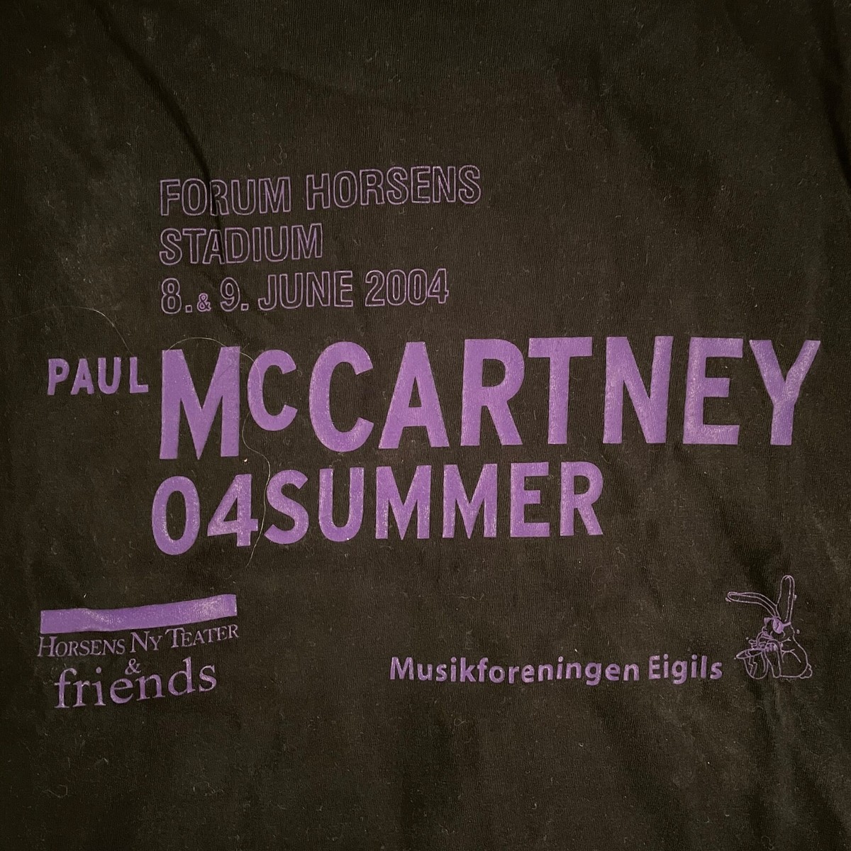 PAUL MCCARTNEY 04 Summer Forum Horsens Stadium DENMARK Concert T