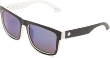 Authentic SPY Discord Whitewall w/Black Gray Blue Lens 673036090121 Sunglasses