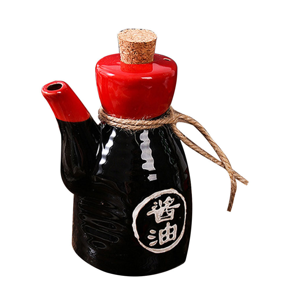 Ceramic Oil Vinegar Soy Sauce Dispenser Kitchen Pourer Container eBay