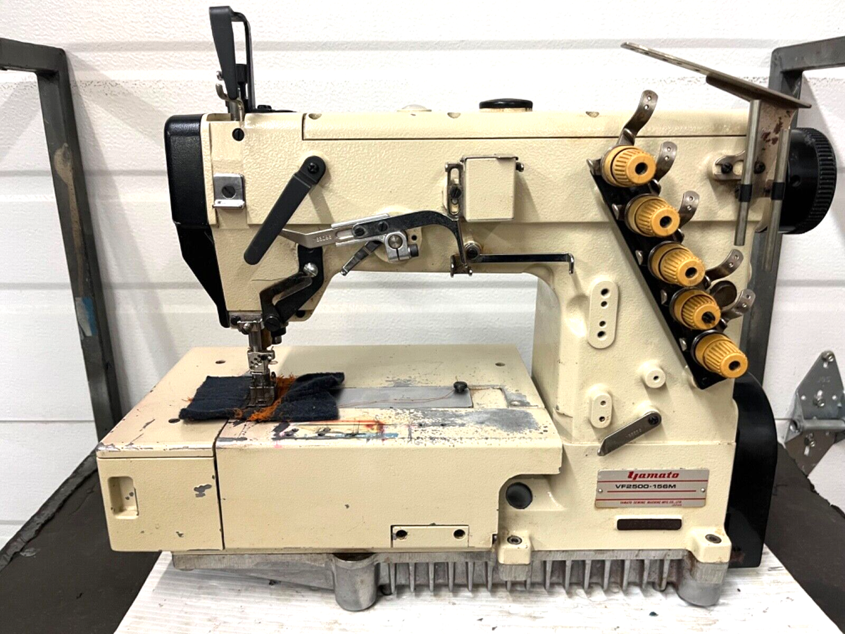 YAMATO VF-2500 3 NEEDLE 5.6MM COVERSTITCH HEAD ONLY INDUSTRIAL