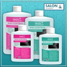 Wig Shampoo & Conditioner for Human & Synthetic Wigs Hair Salon ultimate uk post