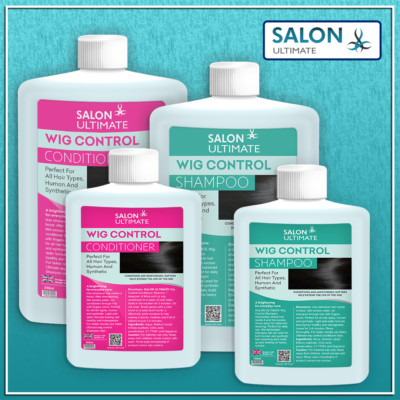 PERÜCKENSHAMPOO, CONDITIONER FÜR ECHT- & KUNSTHAARPERÜCKEN SalonUltimate *UK*