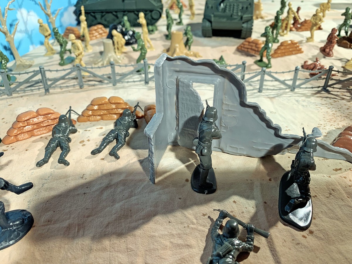 First Legion – Lot De 3 Figurines WWII Bataille Des Ardennes – 1:32, Peintes