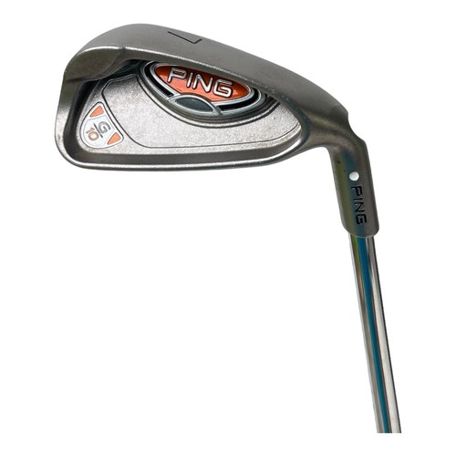 Ping G-10 White Dot 7 Iron White AWT-R #28 Steel Shaft Regular 37" RH Ping Grip