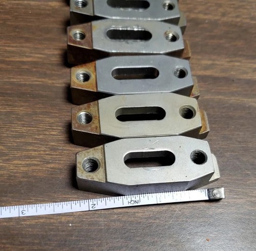 System 3R Part Lot 6 Clamp Toe Angle Slant Wedge Attachment w Lip 2 1/8" 3R-239 - Picture 2 of 6