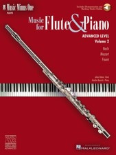 Advanced Flute Solos Volume 2 Music Minus One Flute Sheet Music 000400352