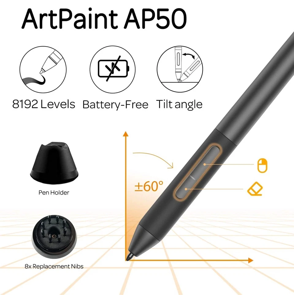 15.6in Graphic Drawing Tablet Pen Monitor Display Full Laminated GAOMON PD156PRO - Image 4 of 4