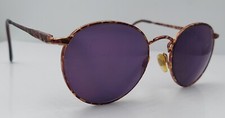 Vintage Brooks Brothers BB101 1012 Tortoise Round Sunglasses Italy FRAMES ONLY