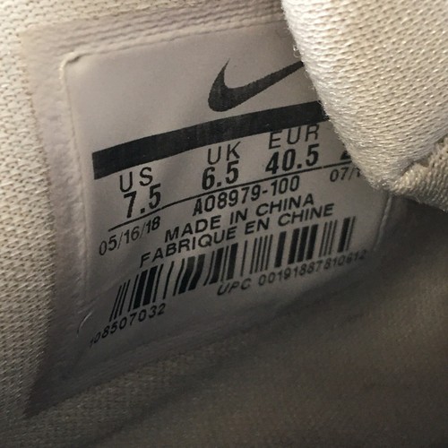Nike Shoes Mens 7.5 Kyrie Low Basketball Mesh Lace Up Sneakers A08979-100 Beige - Picture 9 of 12