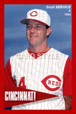 Scott Service - 1994 Cincinnati Reds - choose a size - full color print