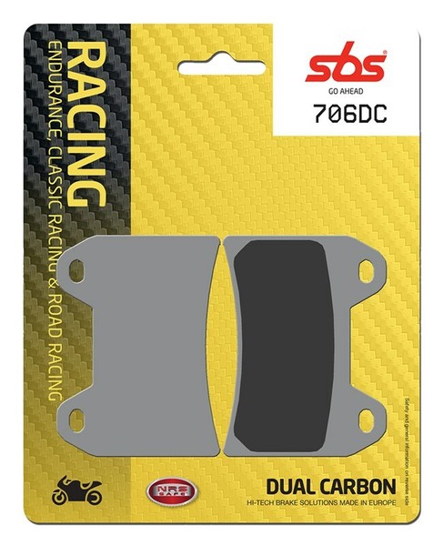 4 BremsbelÄGe Vorne SBS 706DC Moto Guzzi V11 Cafe Sport 1100 2013 2014-image
