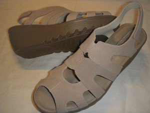 skechers peep toe wedges