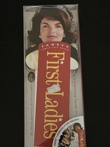 FIRST LADIES - FANDEX Educational Full Color Fact Card Deck - NEW