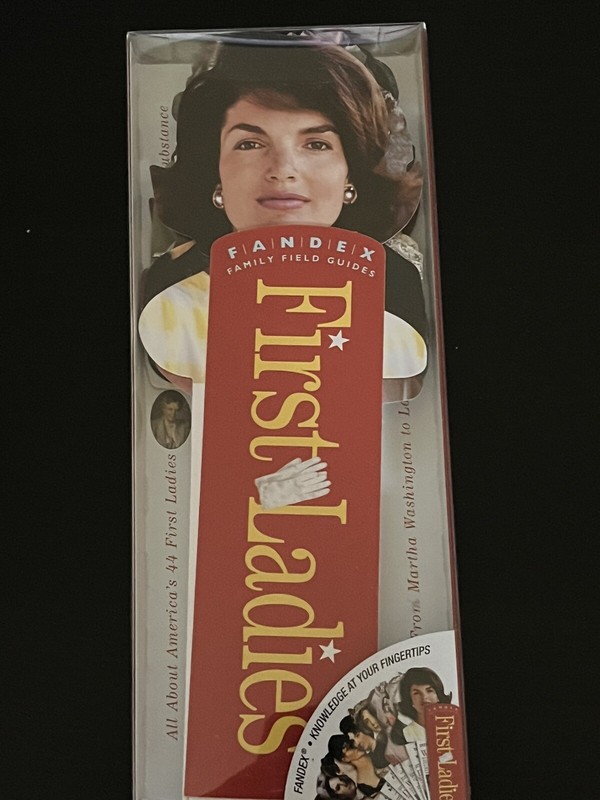 FIRST LADIES - FANDEX Educational Full Color Fact Card Deck - NEW