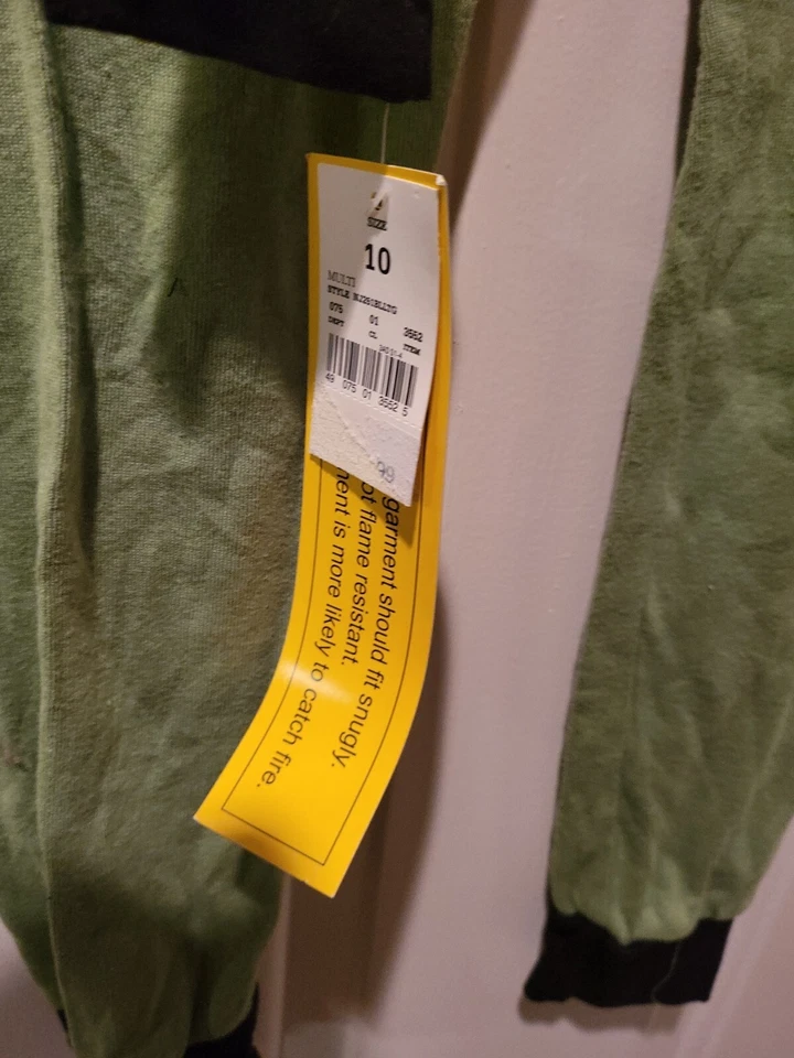 Juego de pijama Nickelodeon para niño, talla 10 Teenage Mutant Ninja Turtles, algodón Leo nuevo con etiquetas Foto 4 de 4