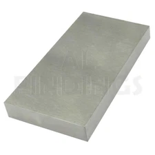 Extra Large Solid Steel Bench Block Doming Dapping 6" x 4" x 3/4" Craft Tool
