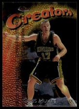 Chris Mullin 1997-98 Finest #256 Pacers NBA READ FREE SHIPPING AutographDen