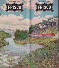 St Louis & San Francisco Frisco Lines RR Timetable 10 1965 Oklahoman Southland