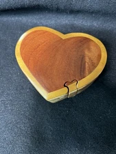 HEART SHAPED BOX WOODEN PUZZLE
