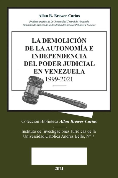 Allan R. Brewer-Carias | LA Demolicion DE LA AutonomÍA E Independencia De...-image