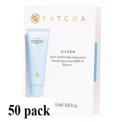 Tatcha Silken Pore Perfecting Sunscreen Broad Spectrum SPF 35EXP. 2/19 (50 pack)