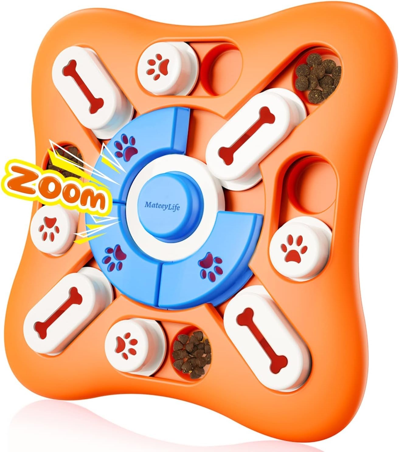 Intelligenzspielzeug Hunde-Puzzlespielzeug Futterspielzeug für Schnüffelspiel