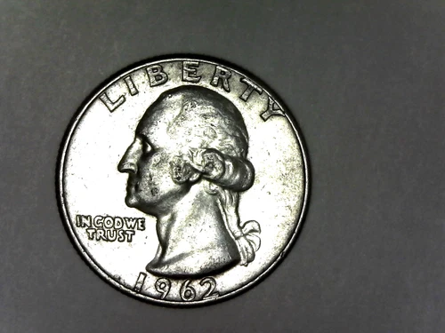 1962, Washington Quarter-AU