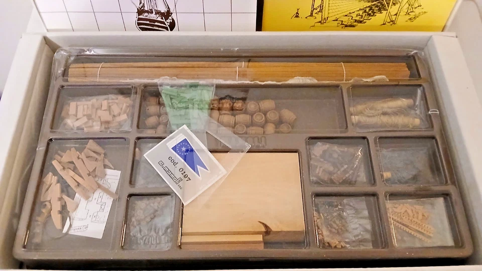 США Constitution корабль модель масштаб 1:93 деревянный корабль набор- - Изображение 3 из 4