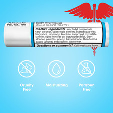 Bulk Medicated Lip Balm 12-Pack External Analgesic, Skin Protectant for Dry...