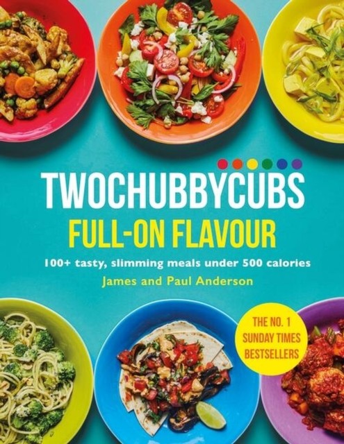 Twochubbycubs Full-on Flavour by James Anderson (Hardback Book)