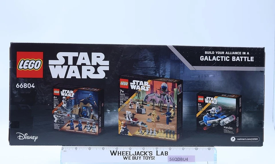 #66804 Juego de regalo de aventura 3 en 1 Lego Walmart Excl. Star Wars 2025 nuevo precintado Foto 2 de 4