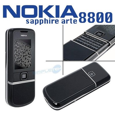 Nokia 8800 Sapphire Arte Black UMTS Luxury Phone | eBay