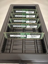 5x SAMSUNG 32GB PC4-2400T-R DDR4 REGISTERED ECC 2RX4 MEMORY M393A4K40BB1-CRC4Q