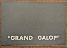 Grand Galop multi-artist show gallery postcard 1983 Artists Space NYC