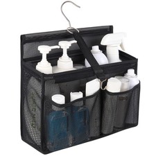 3 Pocket Portable QuickDry Hanging Mesh Bathroom Caddy Swivel Hook Organizer