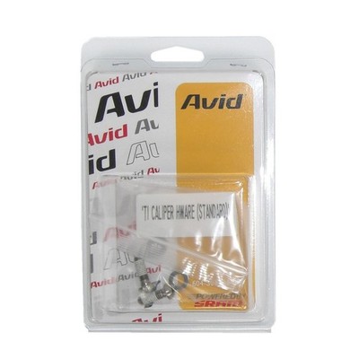 Avid 00.5318.006.001 Schrauben-Set für Scheibenbremse, Titanium T25 inklusive Be