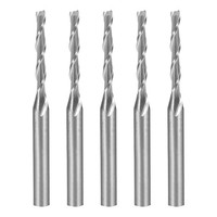 "5 StÜCke 1/8 \"Schaft 2,0Mmx15Mm Hartmetall Flachem Nasen SchaftfräSer Cnc FräSer"