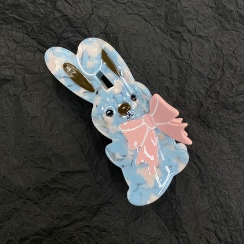 Rabbit Animal Claw Clip Cat Acetic Acid Hair Claw Sweet Panda Hair Claw Girls - Picture 9 of 23