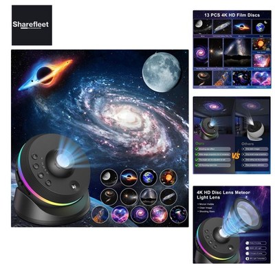 Sternenhimmel Projektor, 4K HD Planetarium Projektor, Skylight Projector Ster...