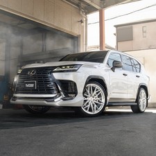 24x10 T&T FORGED 99-13 Brushed Clear Wheels Rim Fit Lexus Lx600 LX700 LX570