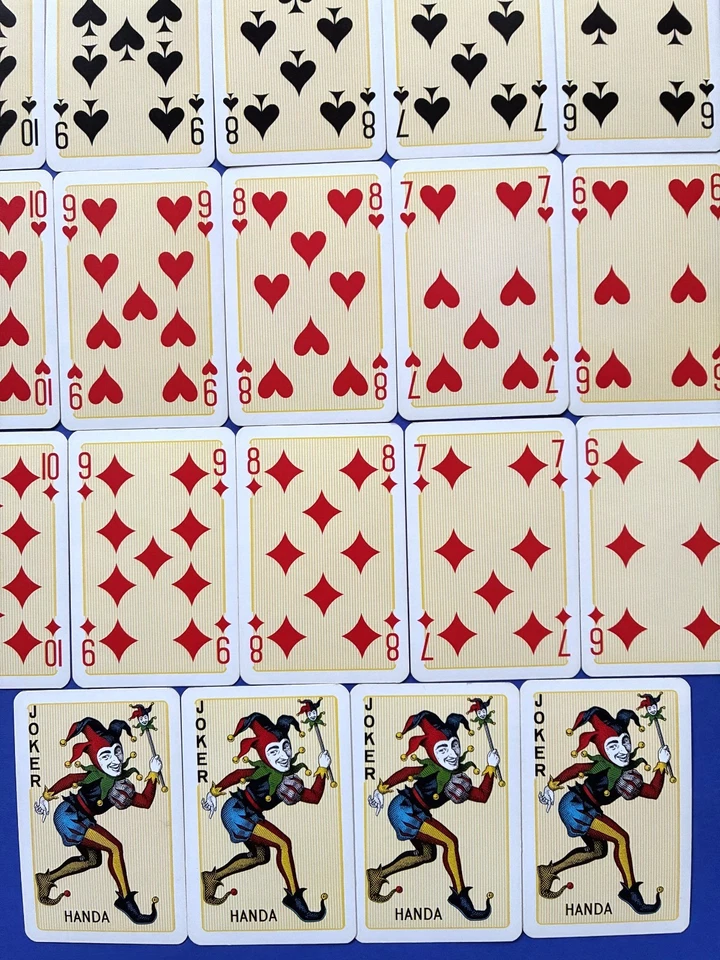 2x Kartenspiel LILLEBROR Dänemark No.333 RØD 56 Bl Bridge Whist Jazz Spielkarten - Bild 4 von 4