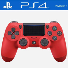 Image of Official Original Sony Playstation 4 Dual Shock PS4 Wireless Controller - Red
