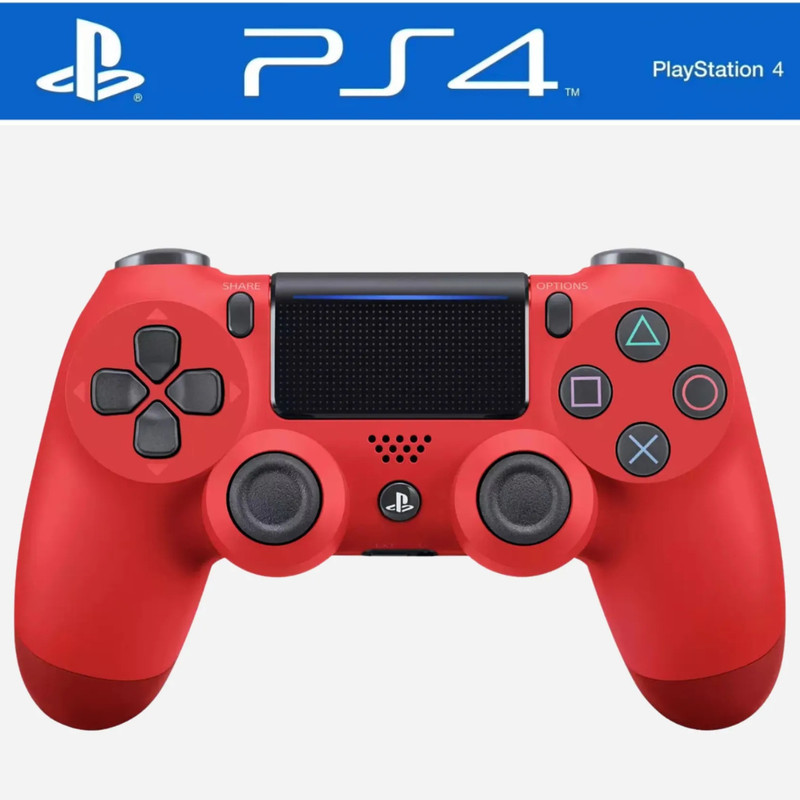 Official Original Sony Playstation 4 Dual Shock PS4 Wireless Controller - Red