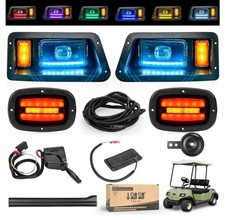 Deluxe Golf Cart Light Kit for Yamaha G14 G16 G19 G22, Full Headlight