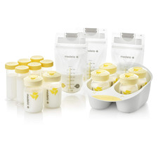 Breast Milk Storage Solution Set, Breastfeeding Supplies  Containers, Breastmil