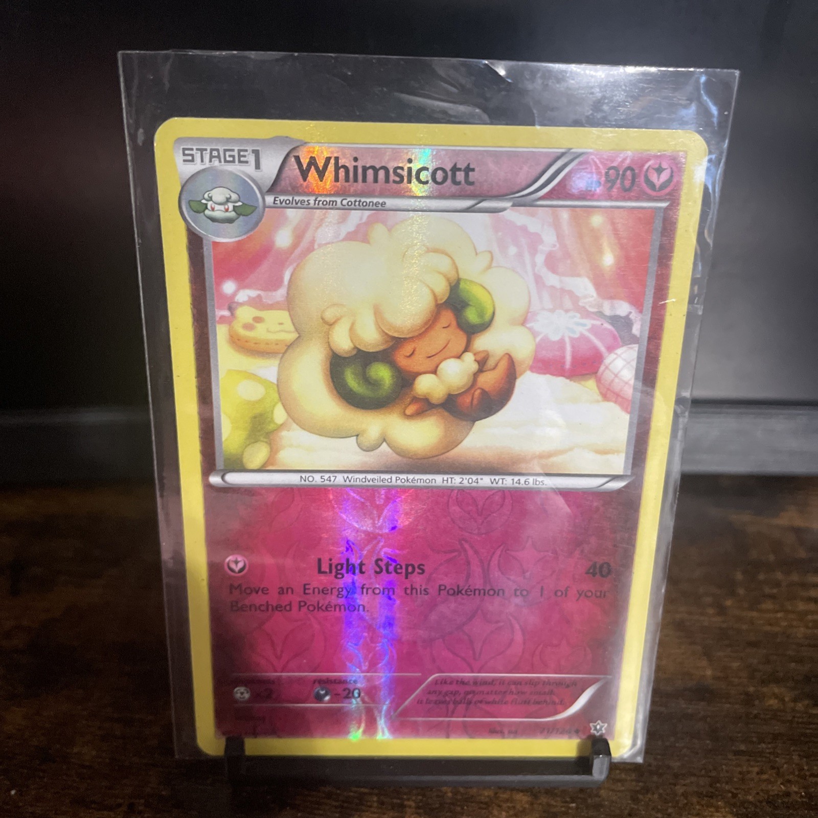 Whimsicott Reverse Holo XY - Fates Collide 71/124 Pokémon TCG