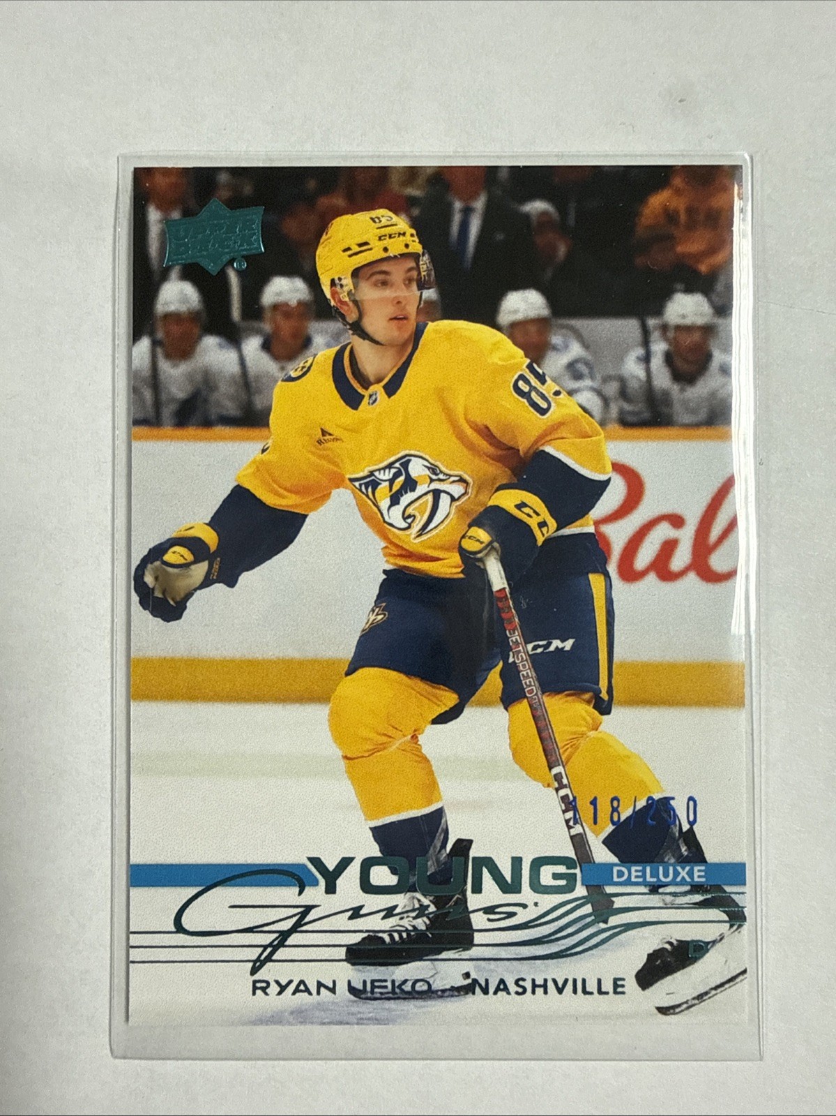 2025-26 Upper Deck Ryan Ufko Deluxe Young Guns Rookie RC #'ed 118/250 #488